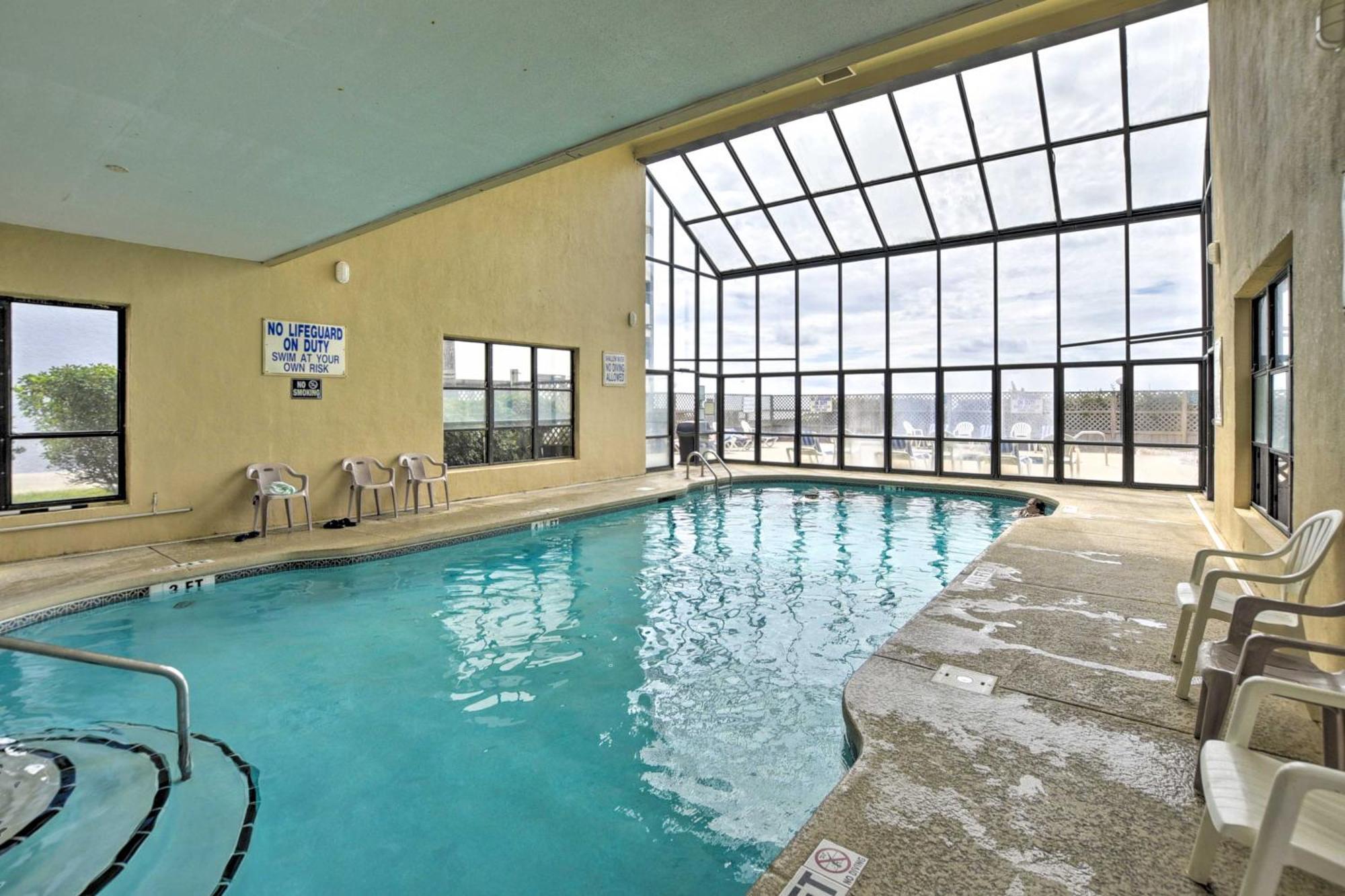 Oceanfront North Myrtle Beach Condo With Indoor Pool Exteriér fotografie