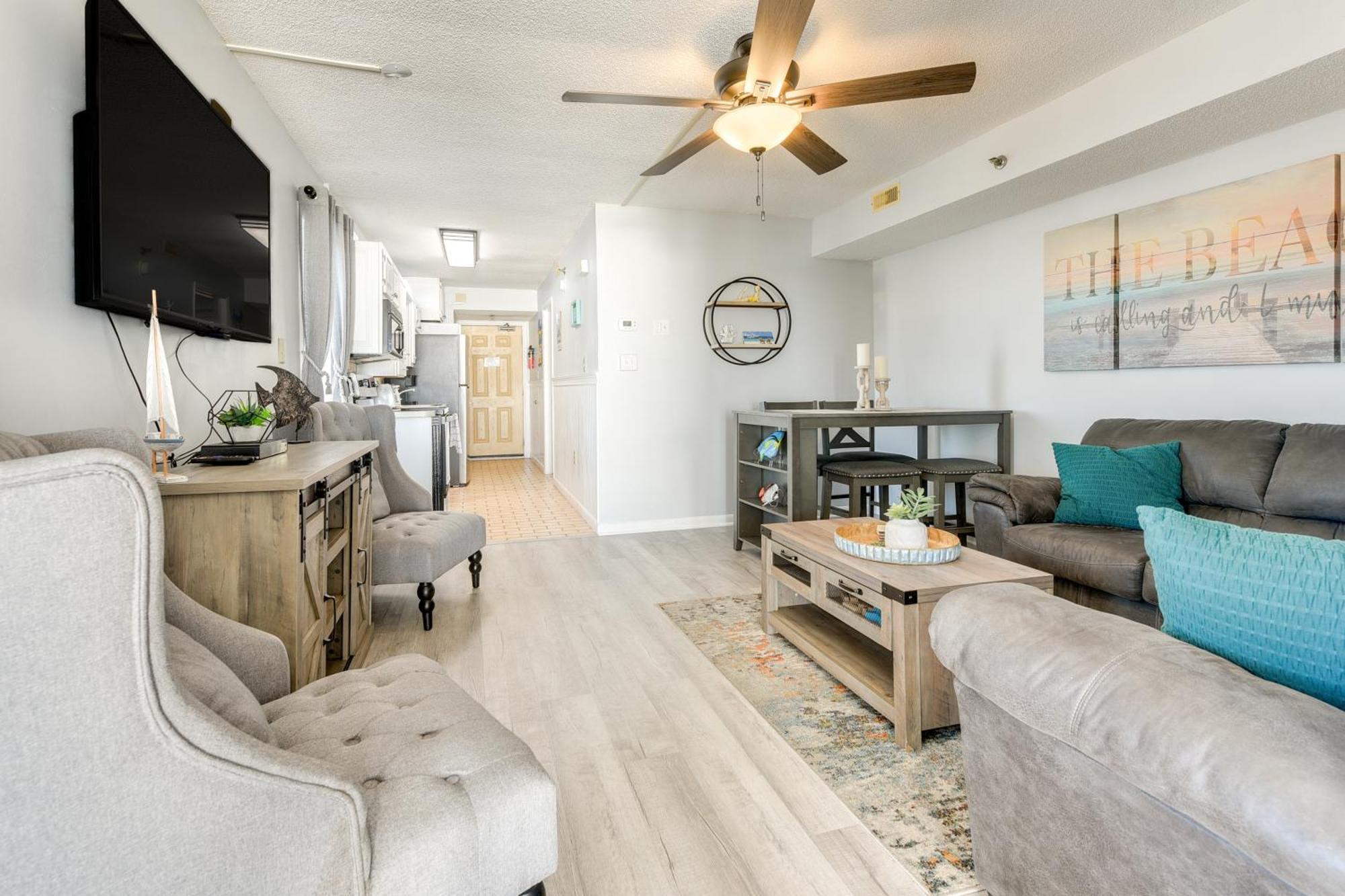 Oceanfront North Myrtle Beach Condo With Indoor Pool Exteriér fotografie