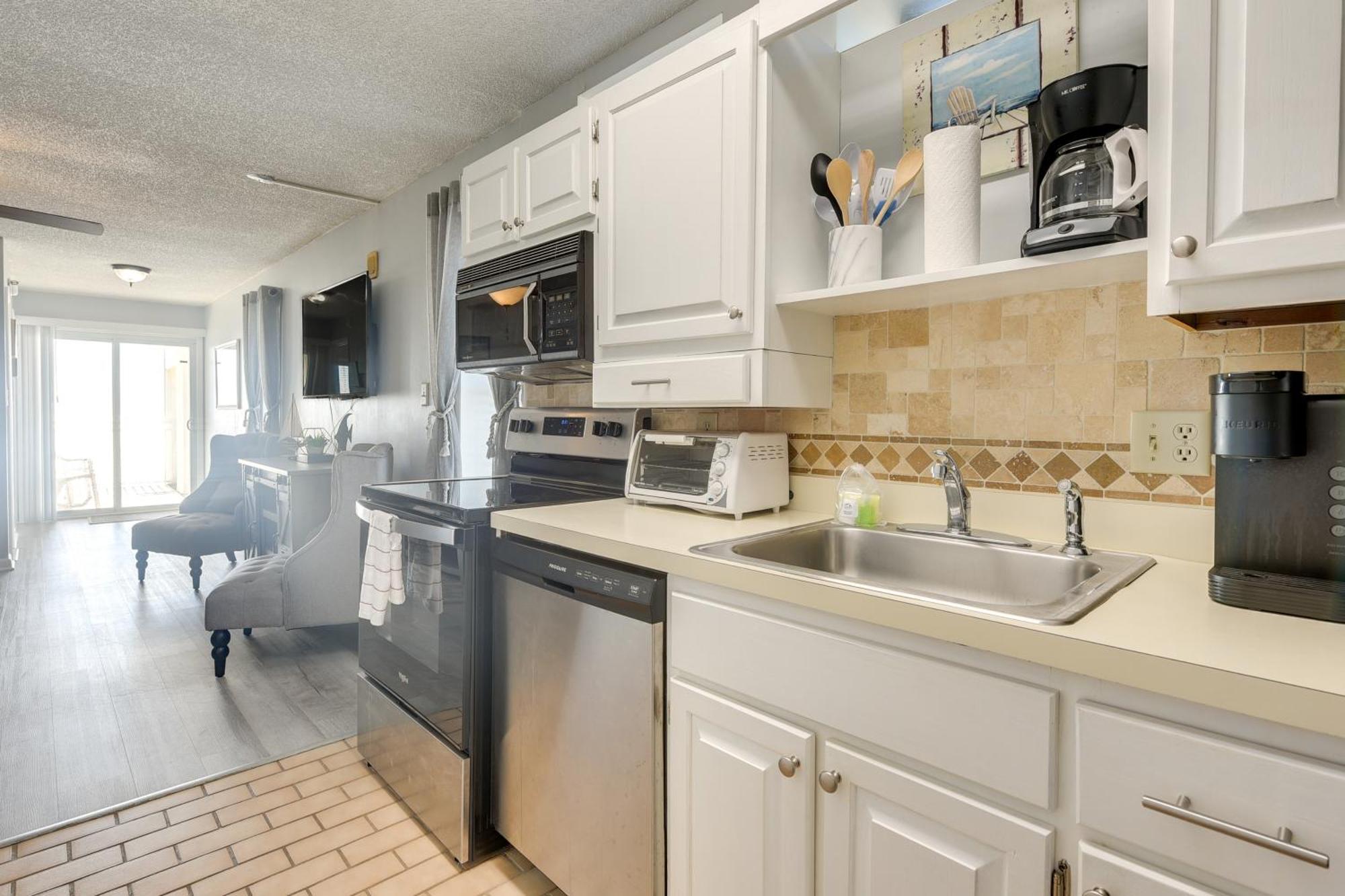 Oceanfront North Myrtle Beach Condo With Indoor Pool Exteriér fotografie